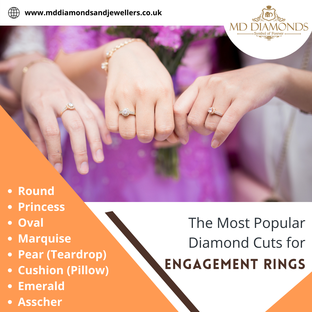 The 5 Most Popular Diamond Cuts for Engagement Rings