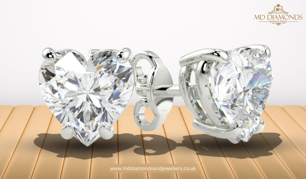 Where to Find Unique Heart Diamond Earrings Online?