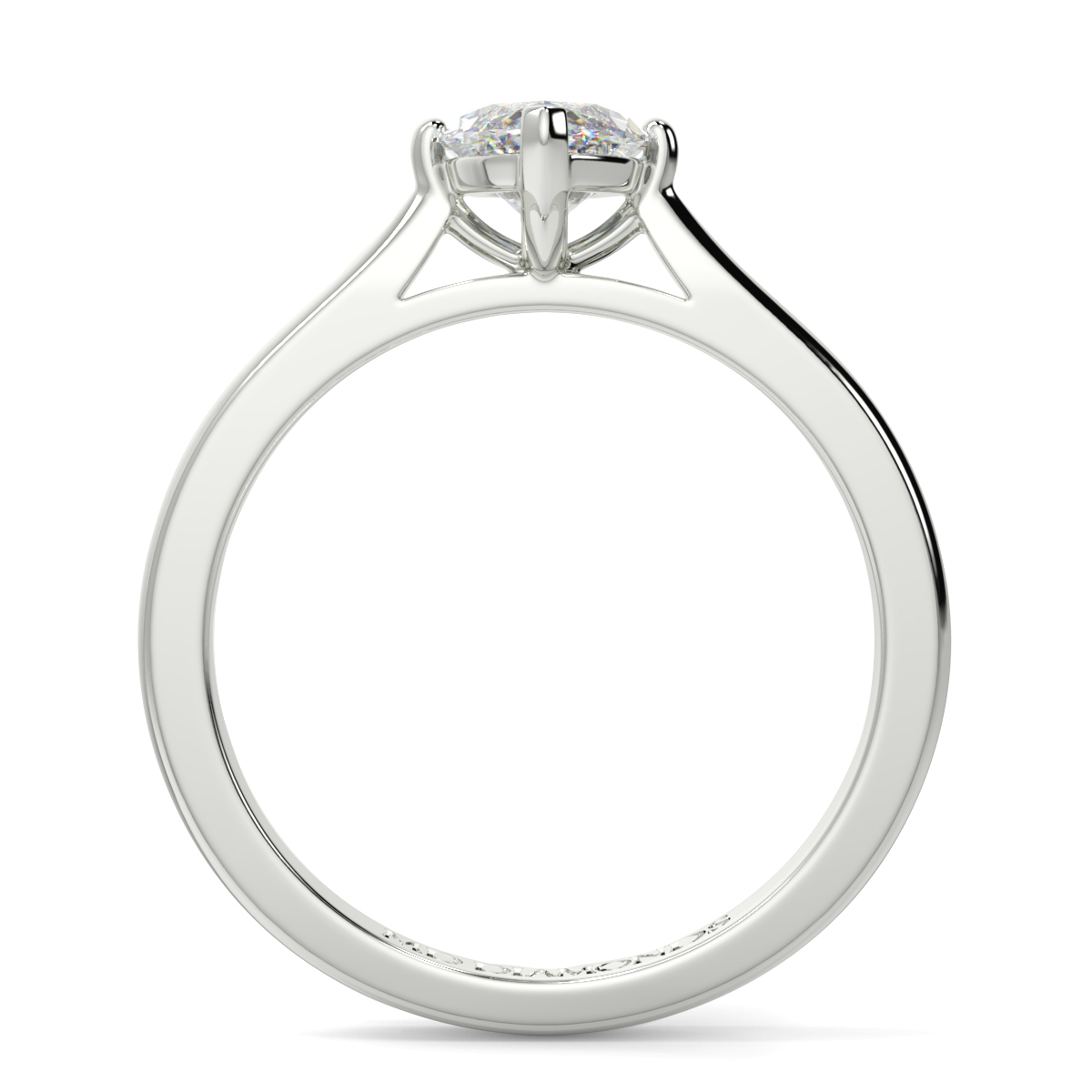 Solitaire 4 Claw Marquise Ring