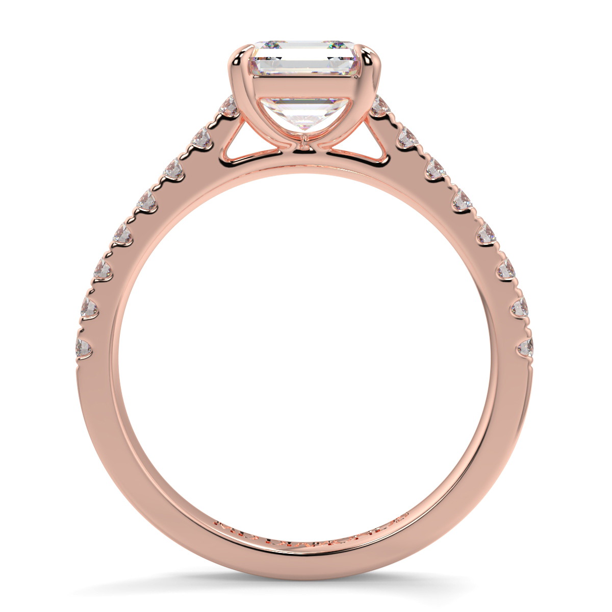 Asher Microset  Diamond Ring
