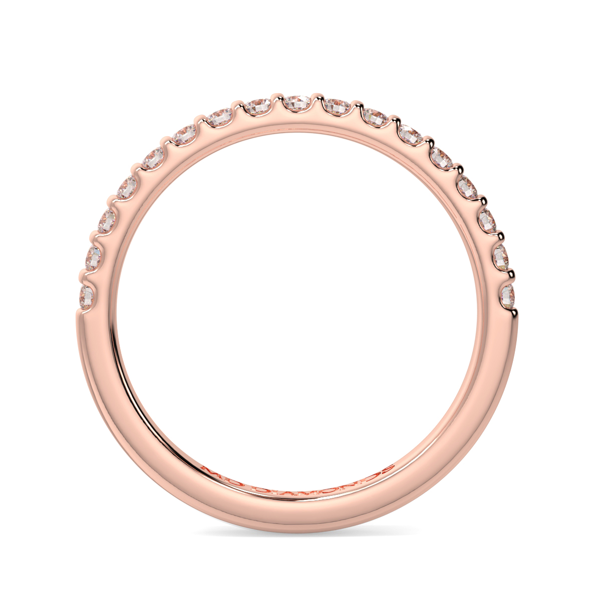 2MM Round Semi Rubover