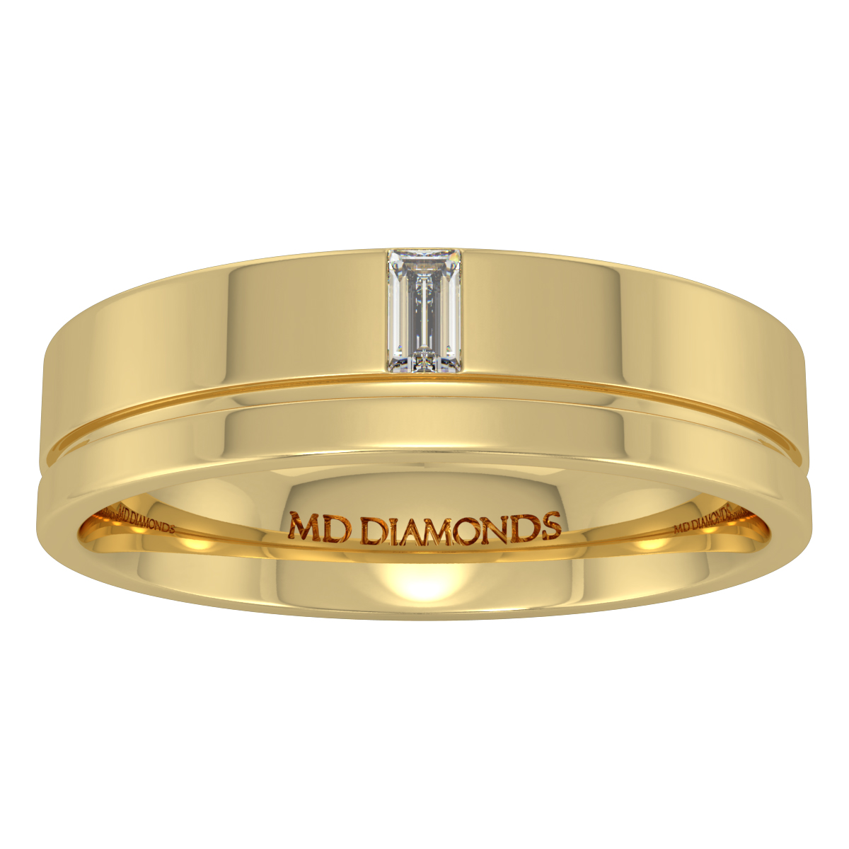 Men's Diamond Wedding Band