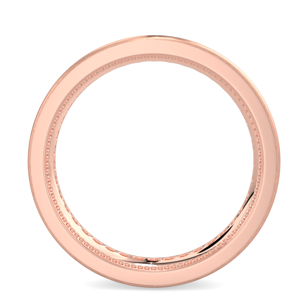 Men's Pave Set Diamond Wedding Band