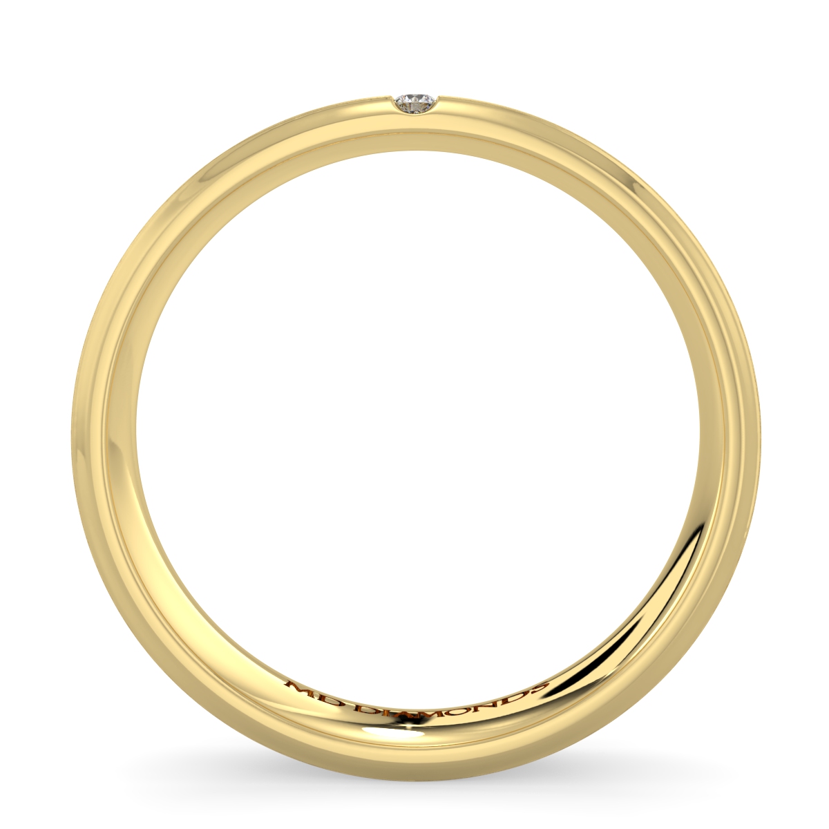 Men's Channel Set Diamond Wedding Band