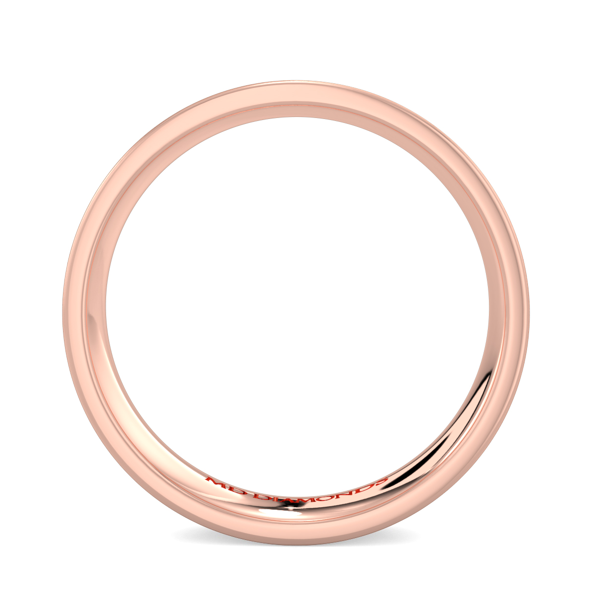 Men's Single Grooved Matt Finsih Band