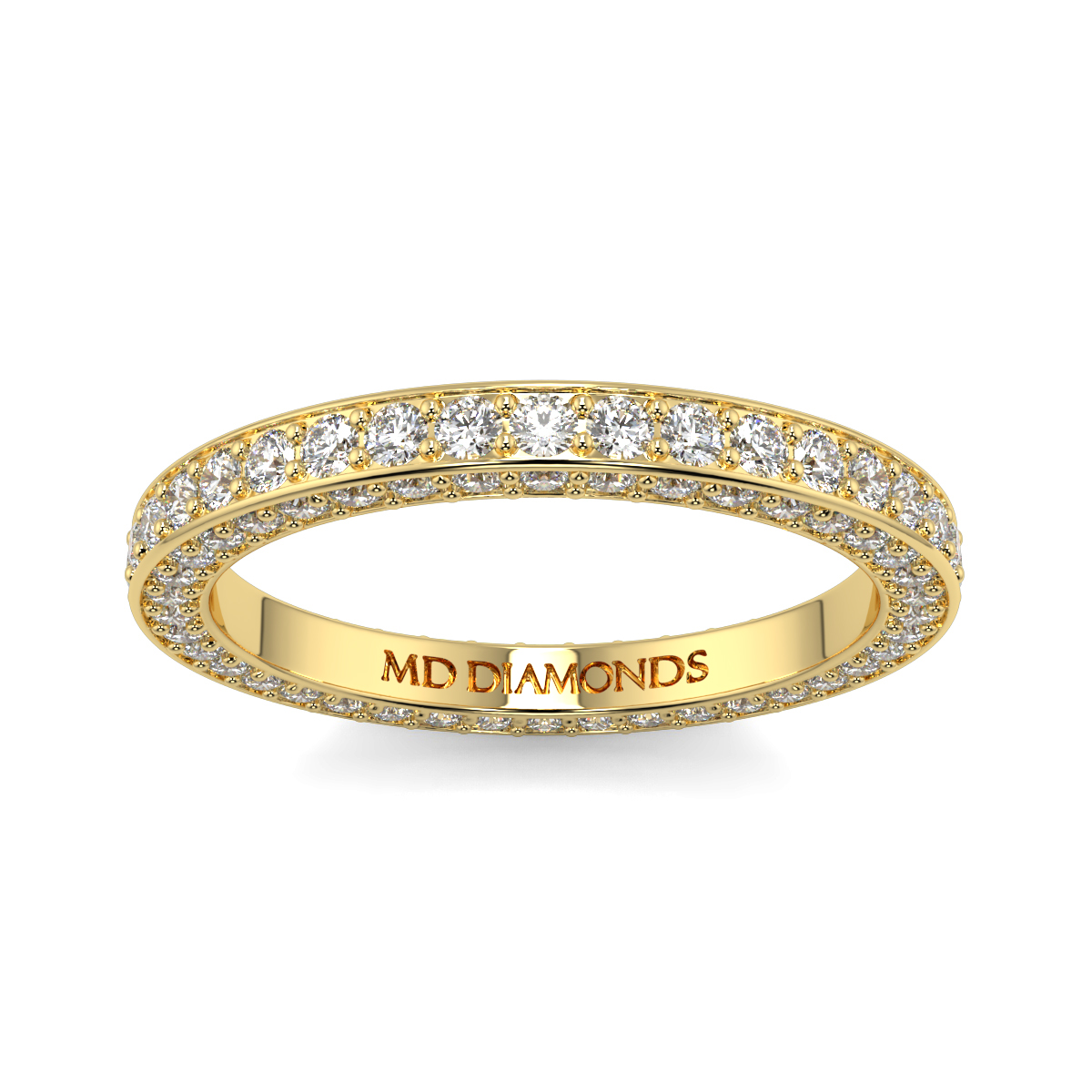 2MM Round Pave Set