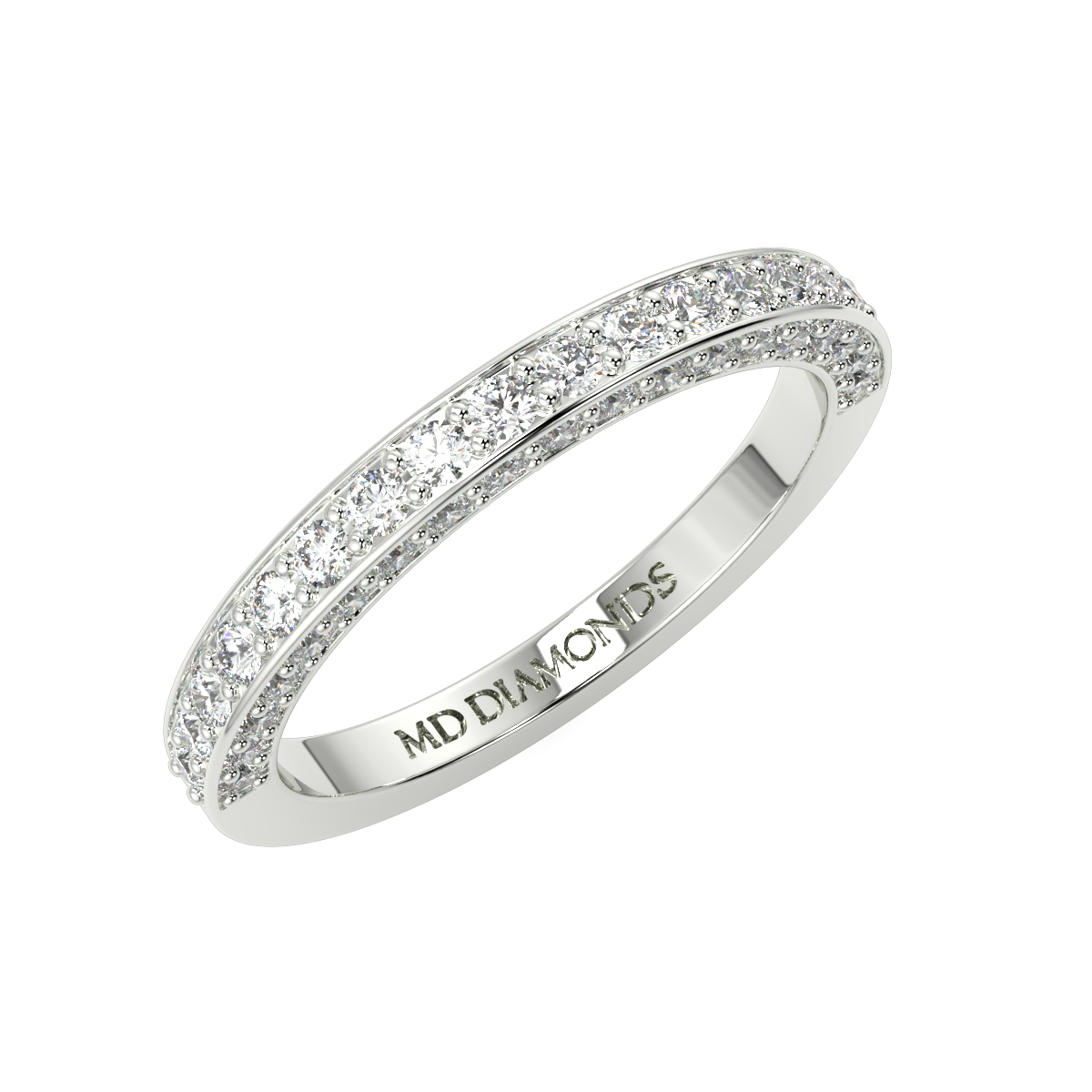 2MM Round Pave Set