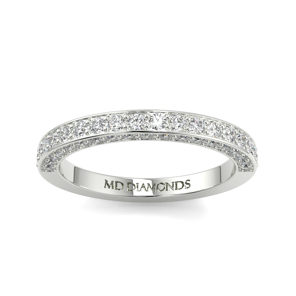 2MM Round Pave Set