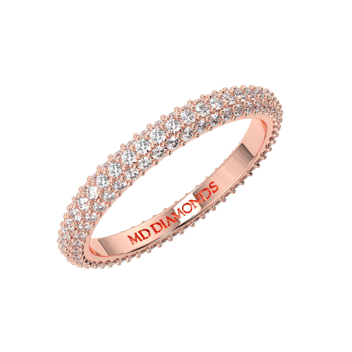 2MM Round Pave Set