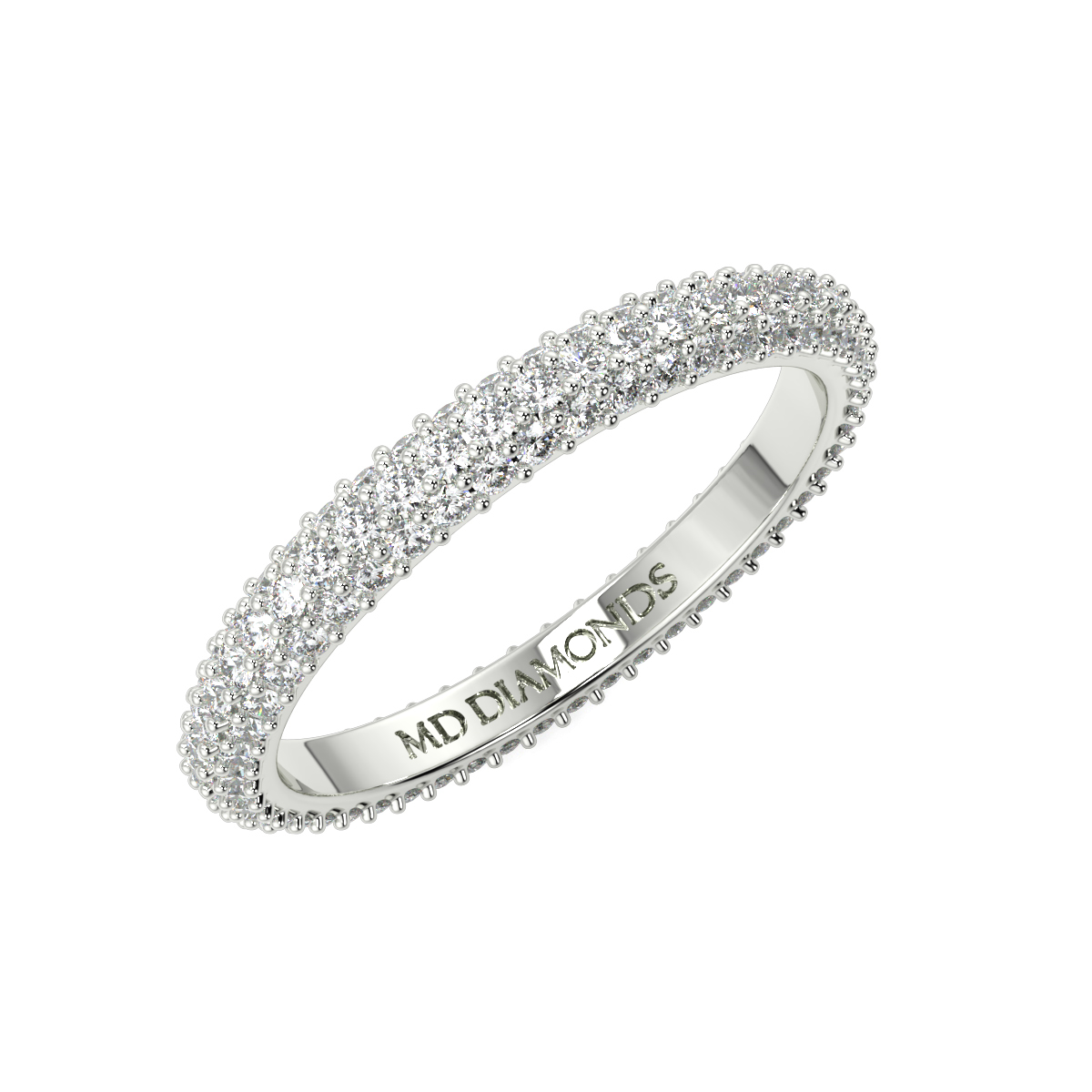 2MM Round Pave Set