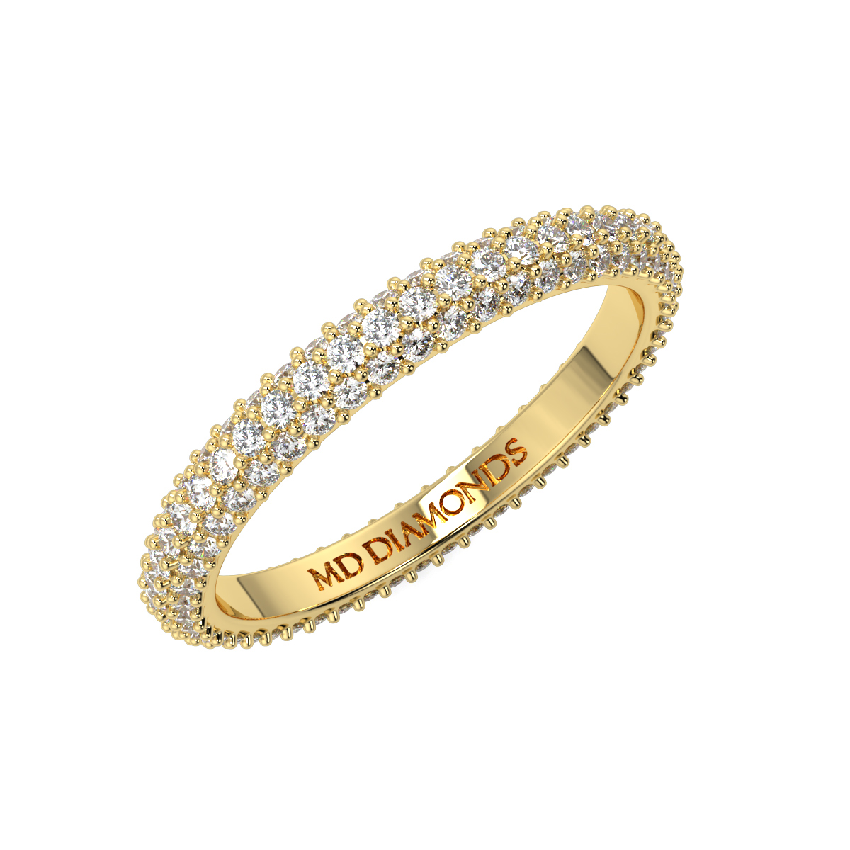 2MM Round Pave Set