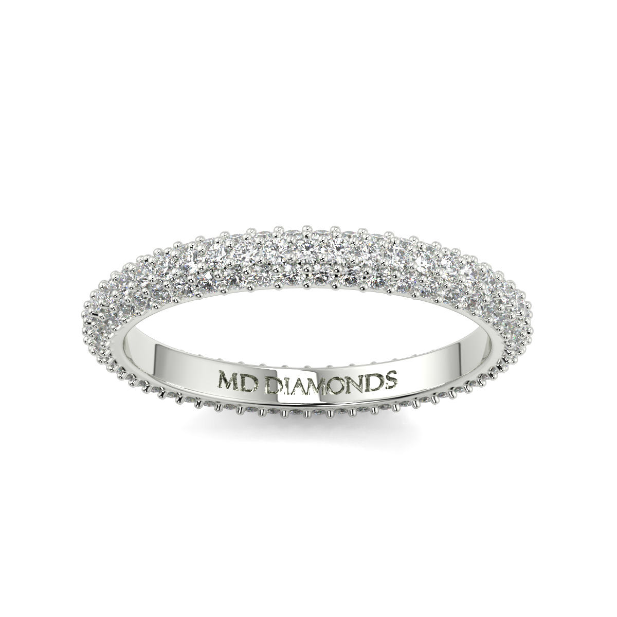 2MM Round Pave Set